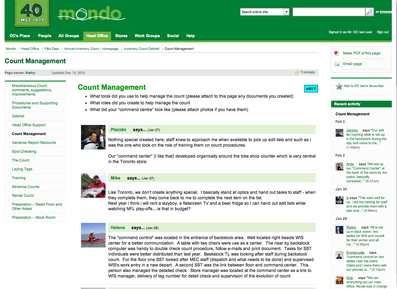 ThoughtFarmer Intranet mondo_problem_solving