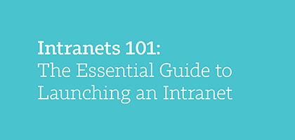 Webinar: How to Create an Effective Intranet Strategy