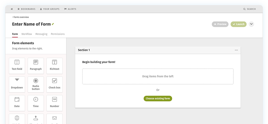 ThoughtFarmer FormFlow