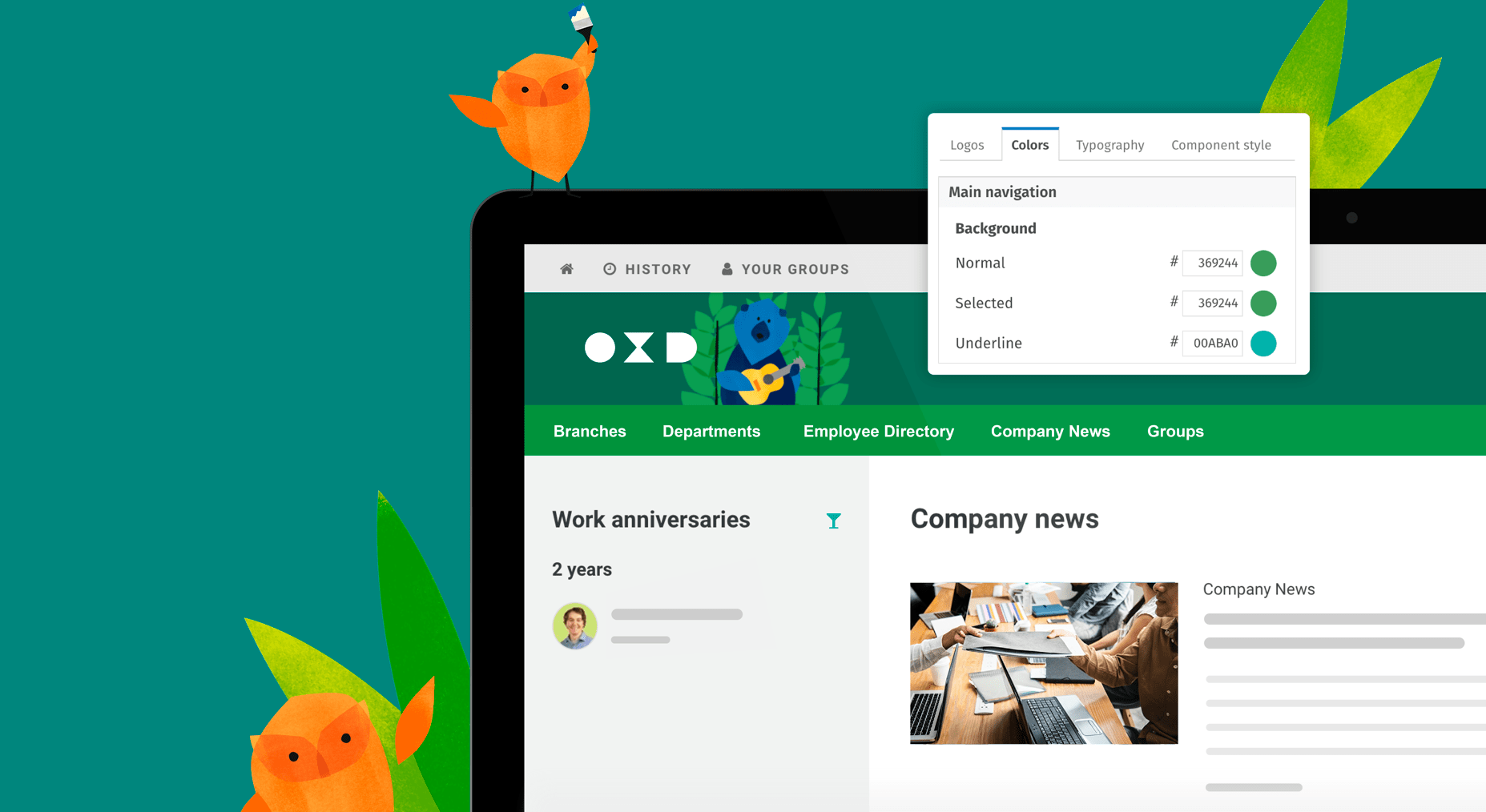 Designing your ThoughtFarmer Intranet