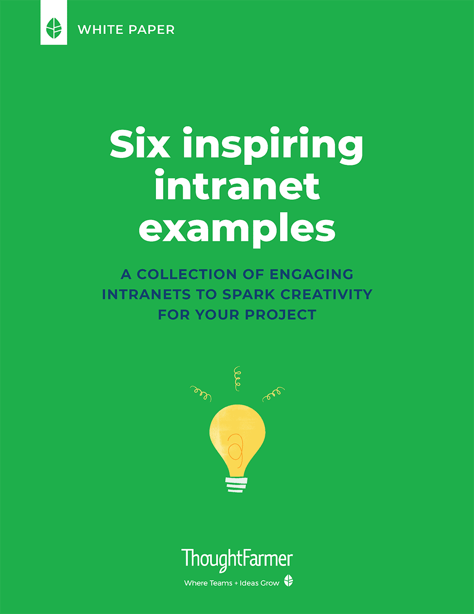 Six inspiring intranet examples