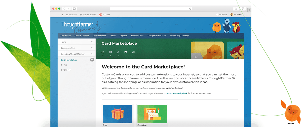 Card Marketplace Hero