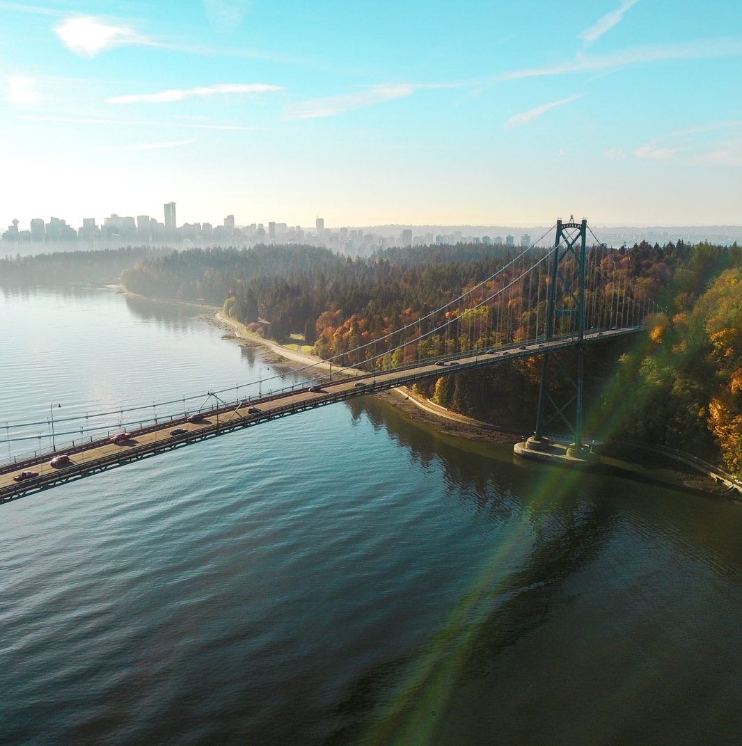 Lions Gate Bridge Stanley Park