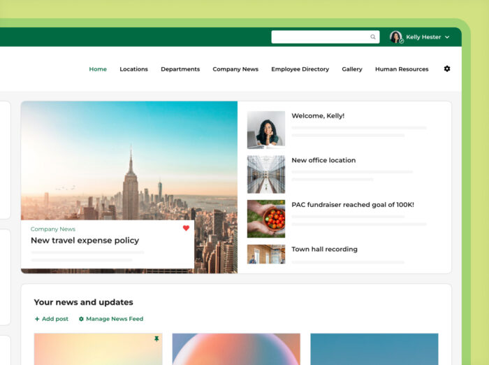 ThoughtFarmer Employee Portal V01
