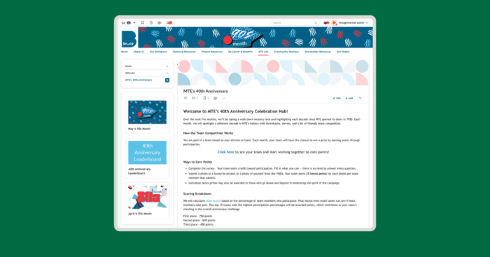 MTE 40th anniversary