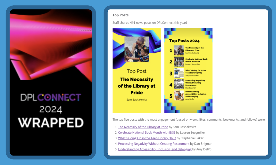 Denver Public Library - intranet culture