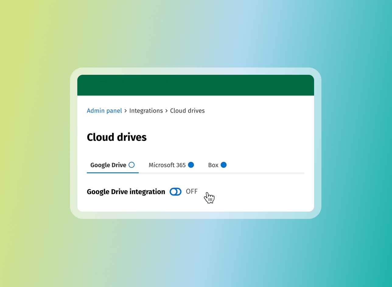Thoughtfarmer Cloud Drives